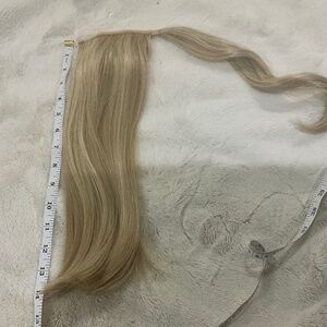 Blonde Human hair Ponytail